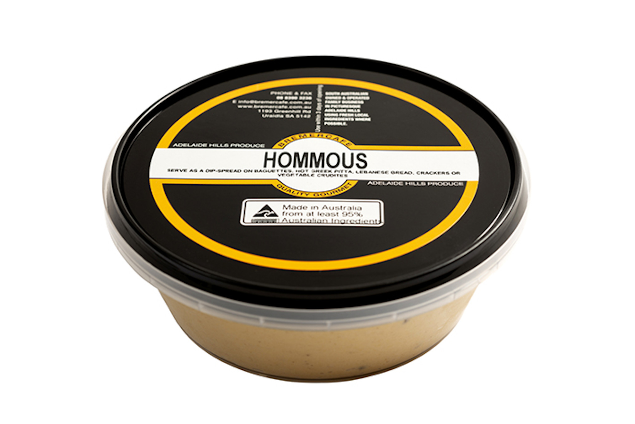 bremer_cafe_hommous_200gm tub-2024 dip